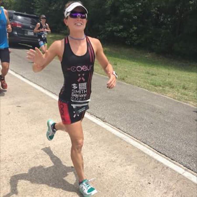 woman running in Texas