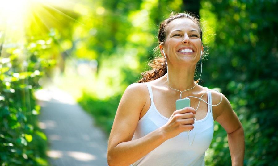 Women's Running Happy