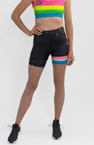 Coeur Sports 5 inch Powerband Tri Short Powered By Donuts Women's 5" Triathlon Shorts