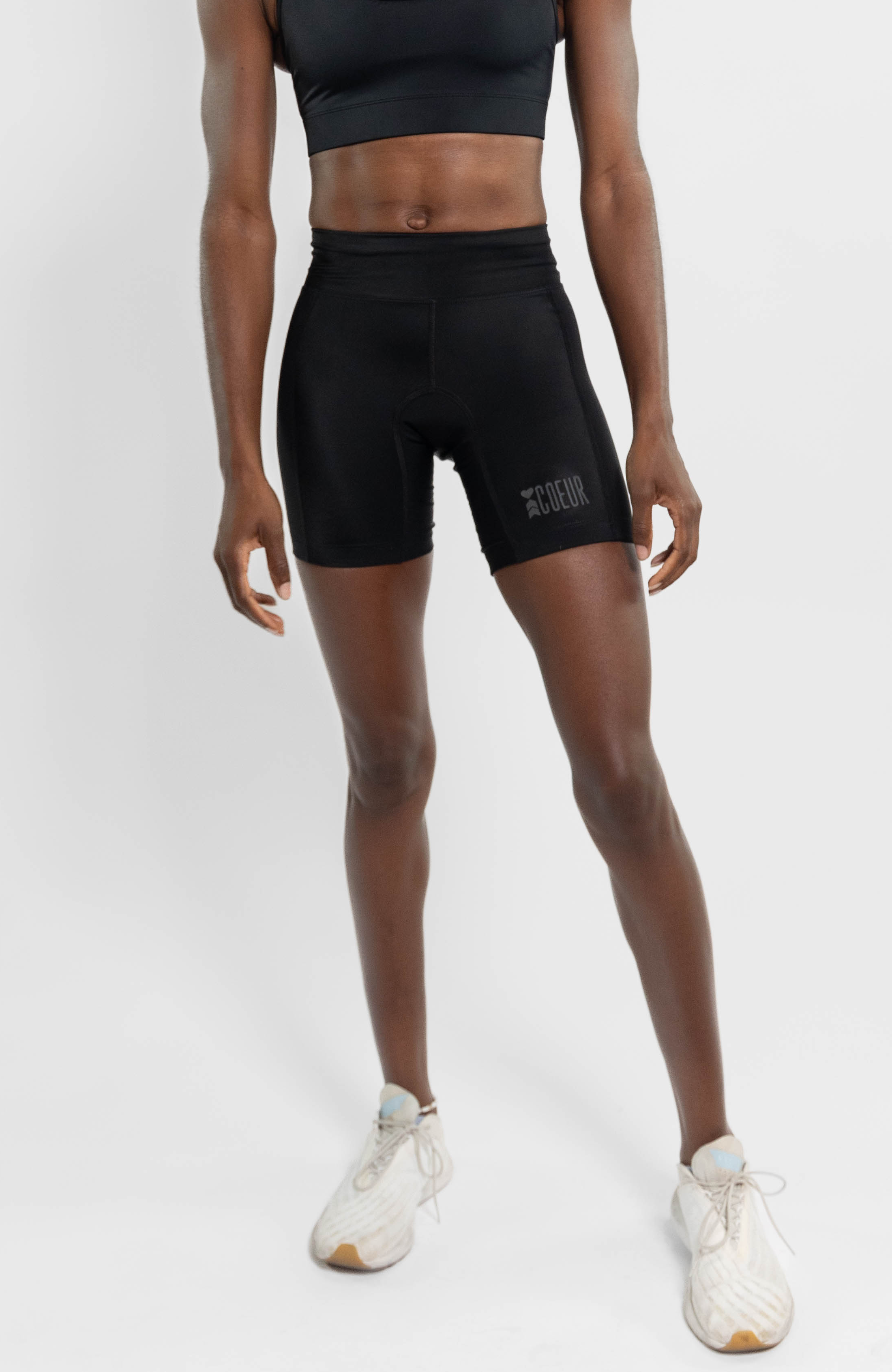 Coeur Sports 5 Inch Tri Short Classic Little Black 5" Triathlon Shorts 2.0