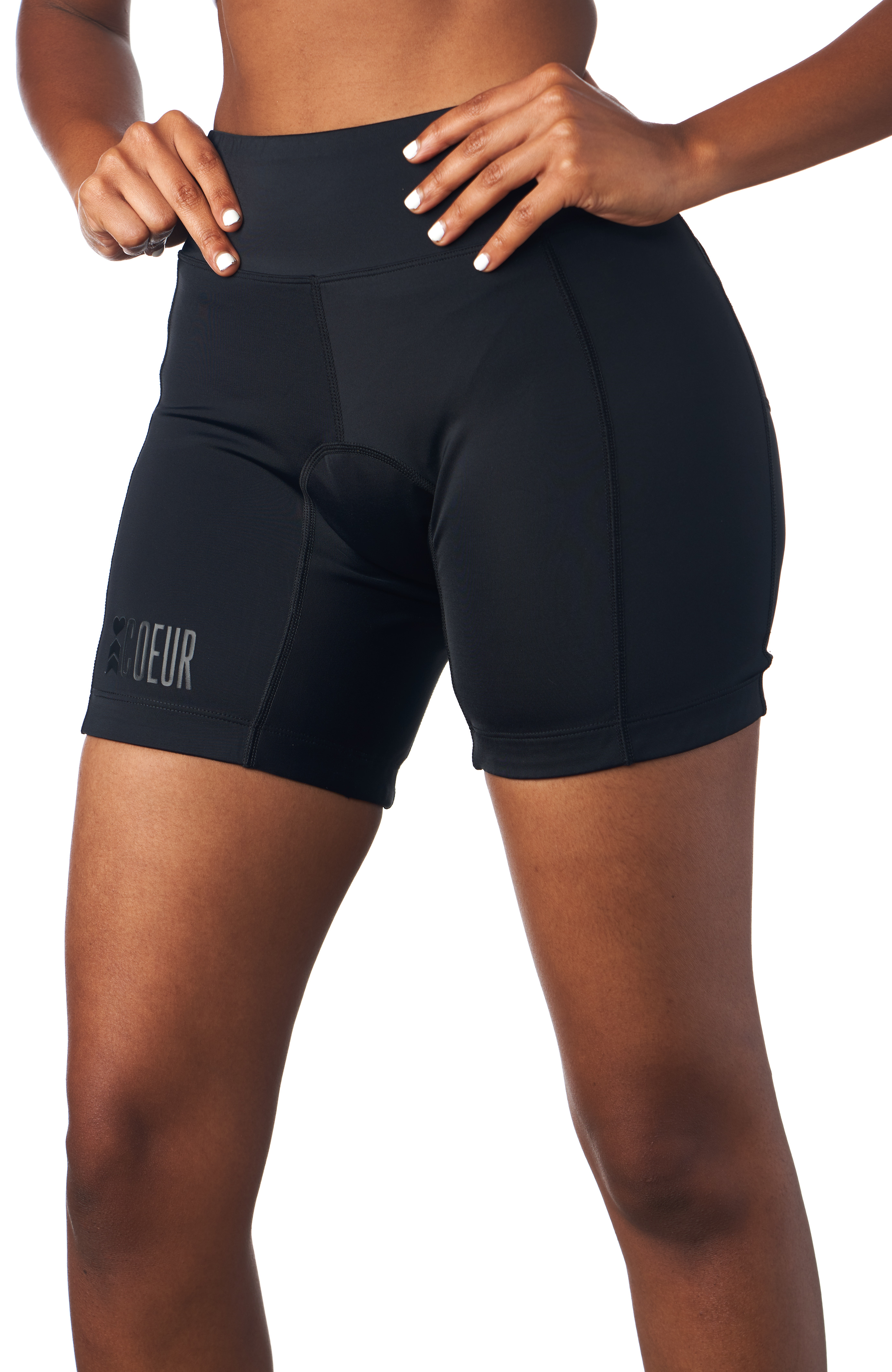 Coeur Sports 5 Inch Tri Short Classic Little Black 5" Triathlon Shorts