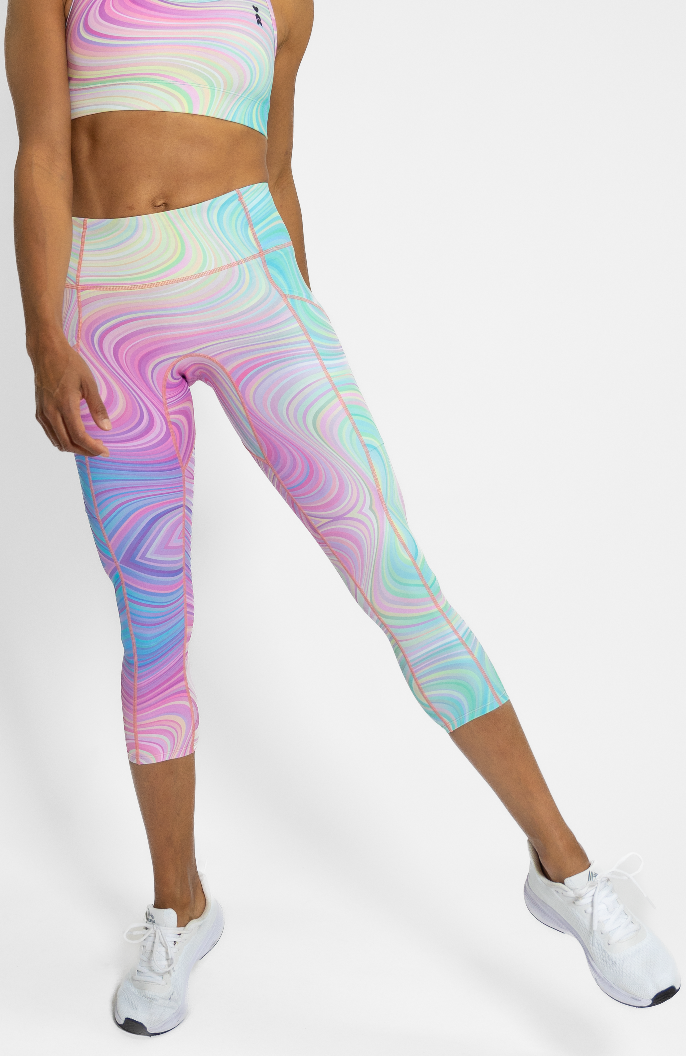 Coeur Sports 7/8 Tight Pura Vida Performance 7/8 Tights