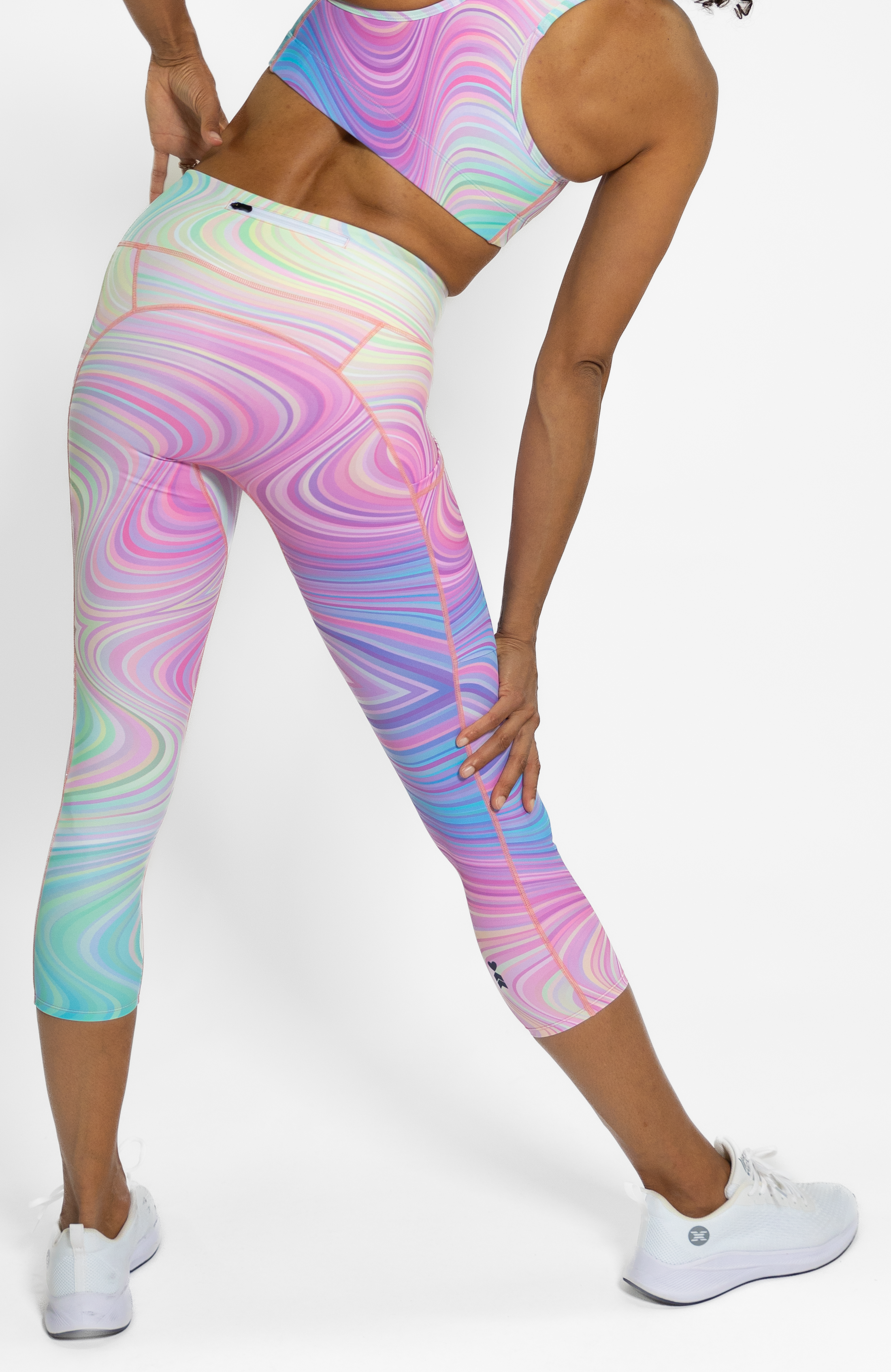 Coeur Sports 7/8 Tight Pura Vida Performance 7/8 Tights