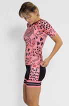 Coeur Sports Aero Tri Top Love Bomb Women's Sleeved No Zip Triathlon Aero Top