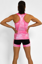 Coeur Sports Braless Tri Tank Crystallized Women's Braless Triathlon Tank