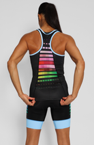 Coeur Sports Braless Tri Tank Cyberchic Women's Braless Triathlon Tank