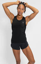 Coeur Sports Braless Tri Tank Little Black Braless Tri Tank