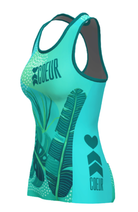 Coeur Sports Braless Tri Tank PRESALE! Aloha 23 Women's Braless Triathlon Tank