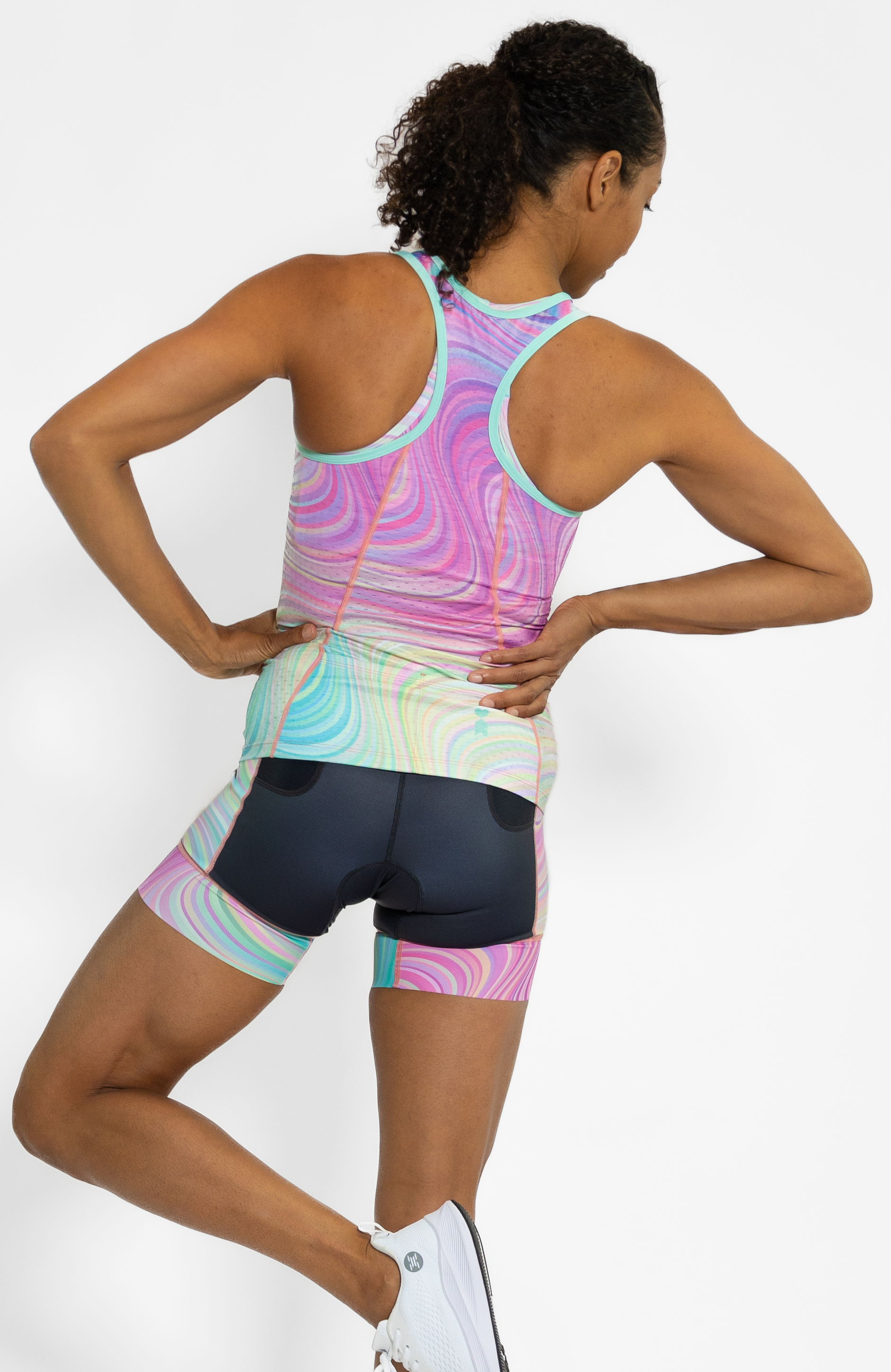 Coeur Sports Braless Tri Tank Pura Vida Women's Braless Triathlon Tank