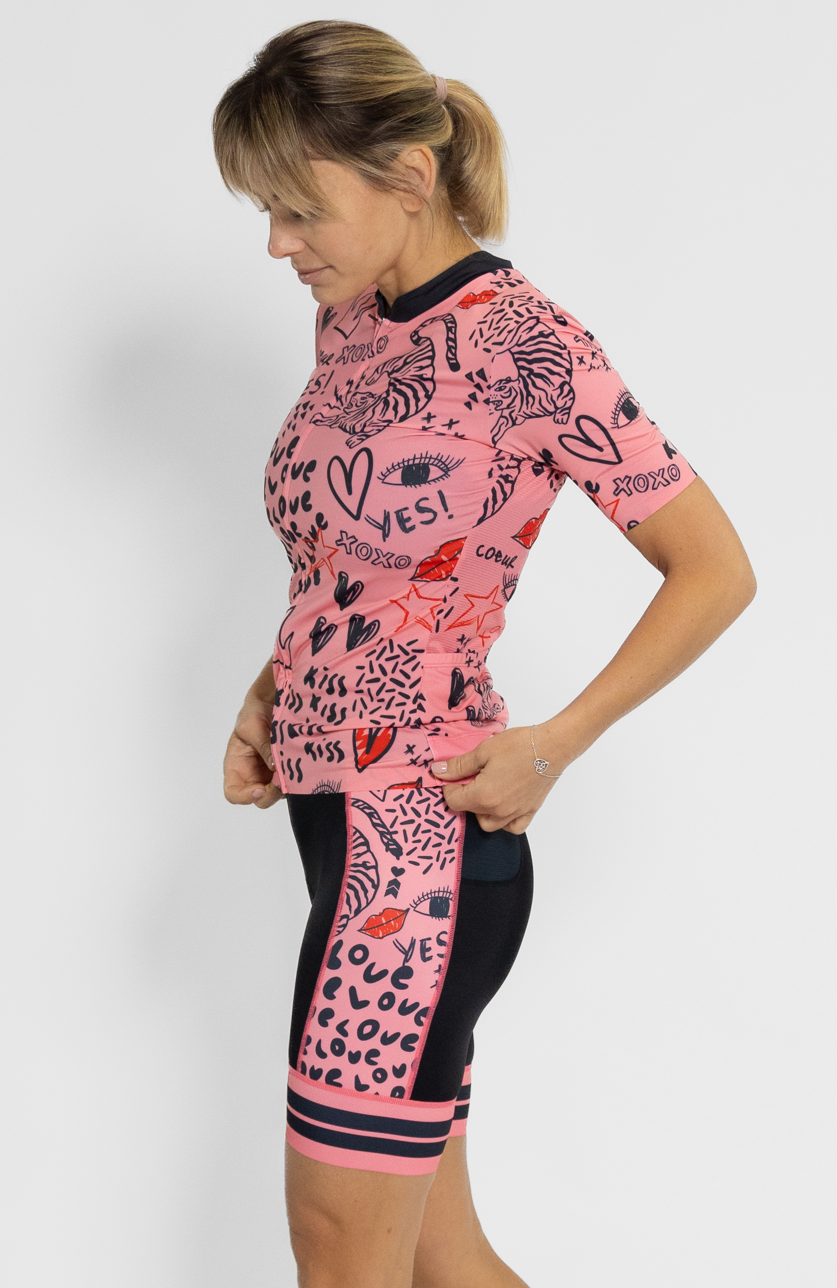 Coeur Sports Cycling Jersey Love Bomb Women's Cycling Jersey