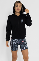 Coeur Sports Hoodie Love Bomb Zip Up Hoodie