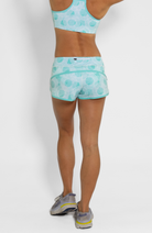 Coeur Sports Run Short Sea Glass Women's Running Shorts