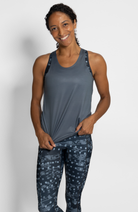 Coeur Sports Run Singlet Onyx Women's Running Singlet