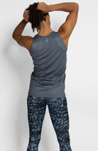 Coeur Sports Run Singlet Onyx Women's Running Singlet