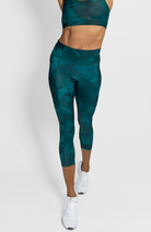 Coeur Sports Run Tights Jade Performance 7/8 Running Tights