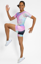 Coeur Sports Sleeved Tri Suit Pura Vida Women's Sleeved One Piece Triathlon Suit