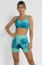 Coeur Sports Sports Bra Aloha Pocket Sports Bra