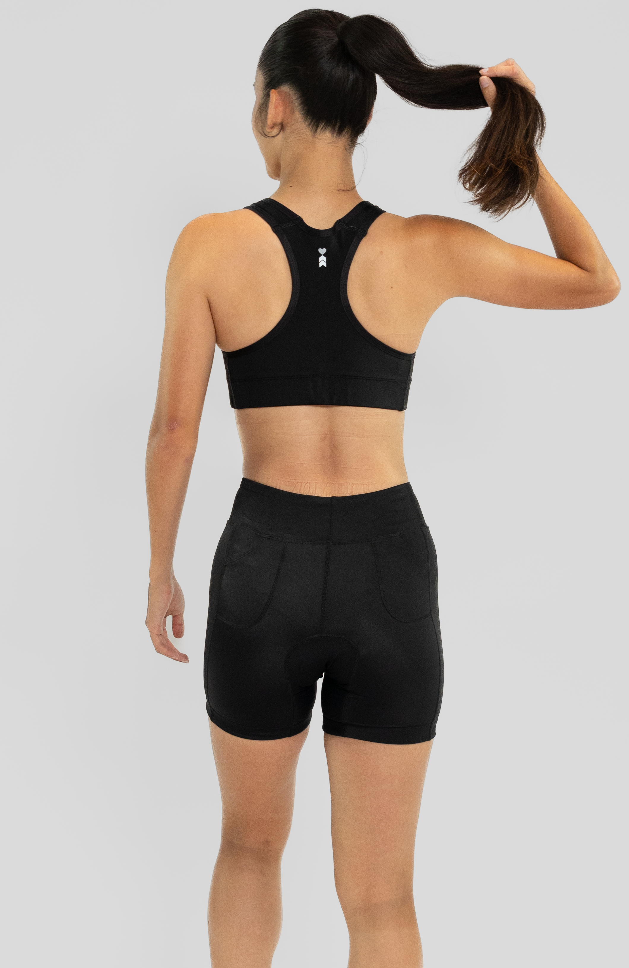 Coeur Sports Sports Bra Little Black Pocket Sports Bra 2.0