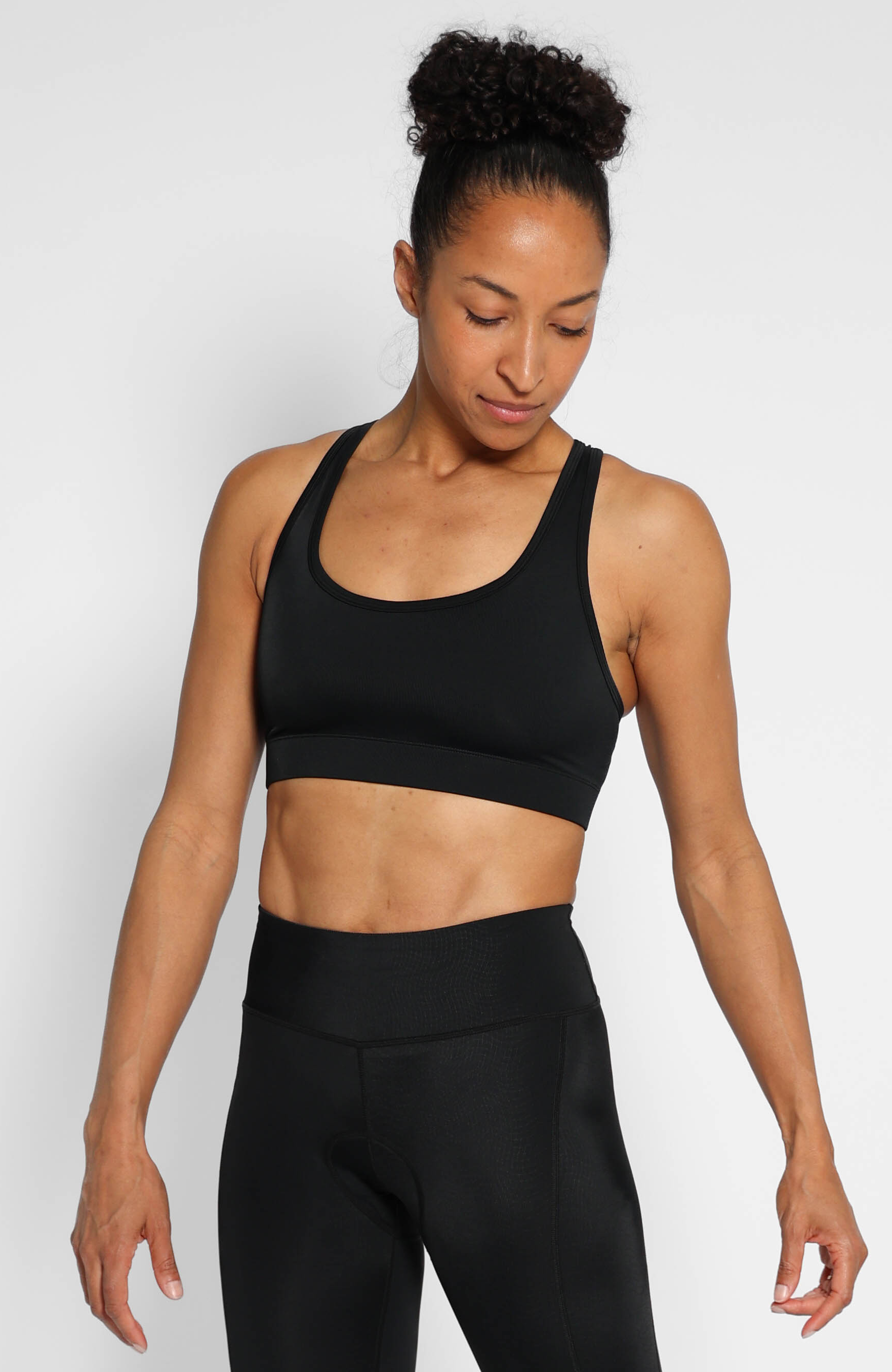 Coeur Sports Sports Bra Not Going Nowhere Sports Bra Black