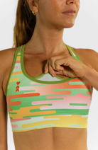 Coeur Sports Sports Bra Wabi Sabi  Pocket Sports Bra