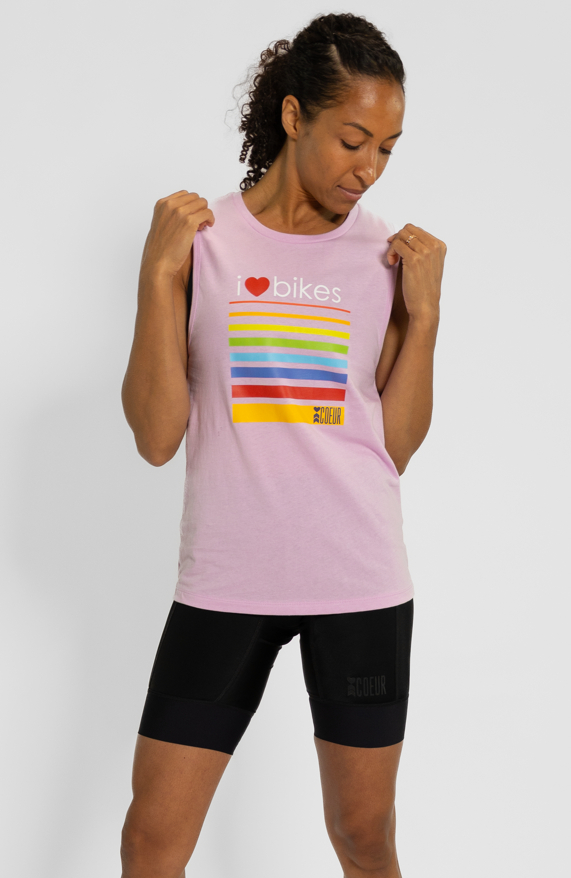 Coeur Sports Tank I Love Bikes Tank