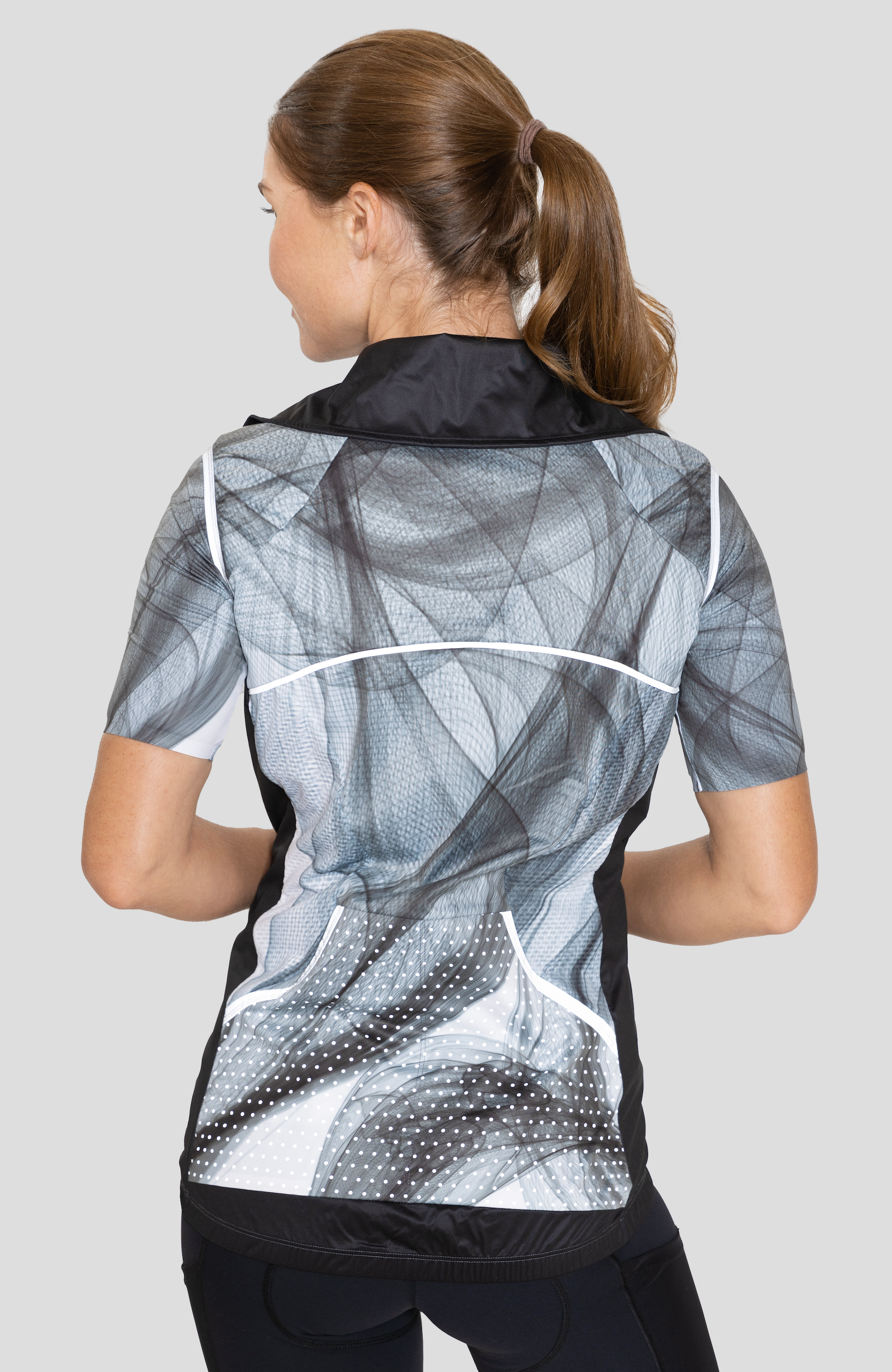 Coeur Sports Wind Vest Smoke Wind Vest