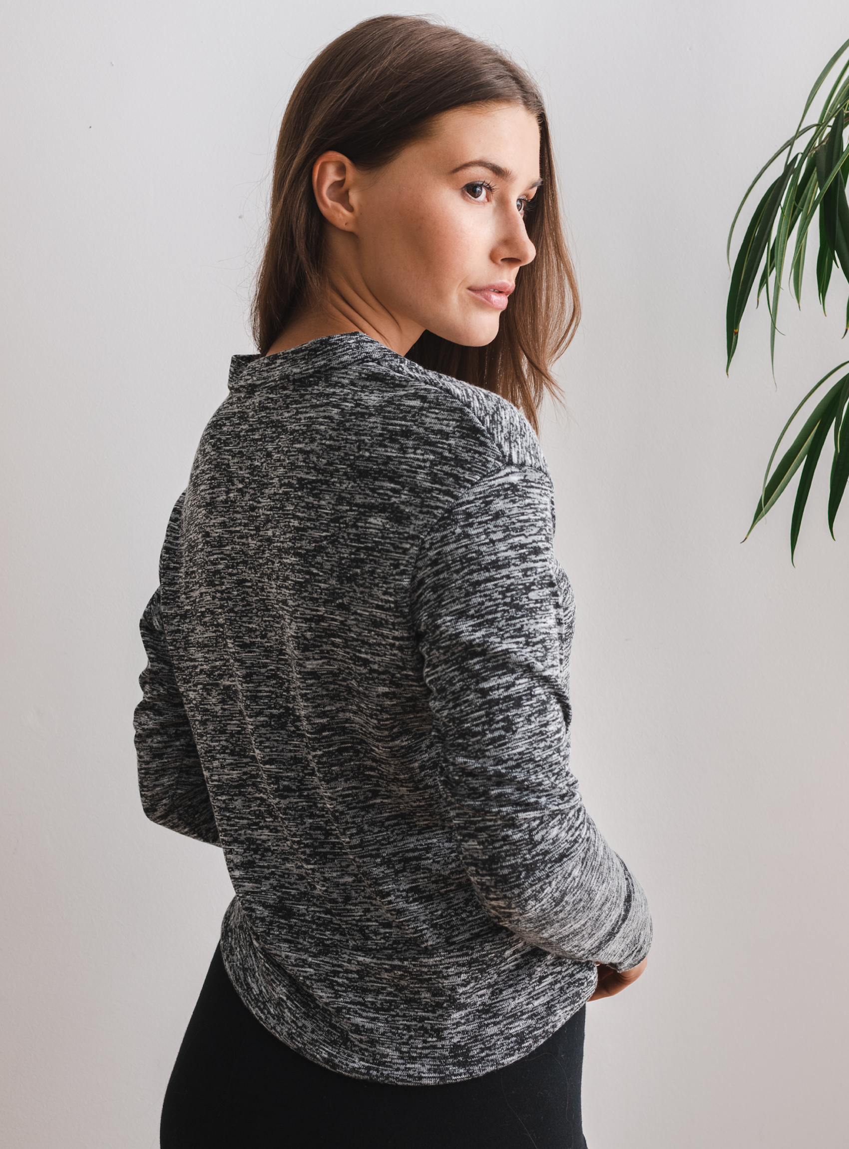 Nuzzle Clothing Nest Sweater - Raincloud