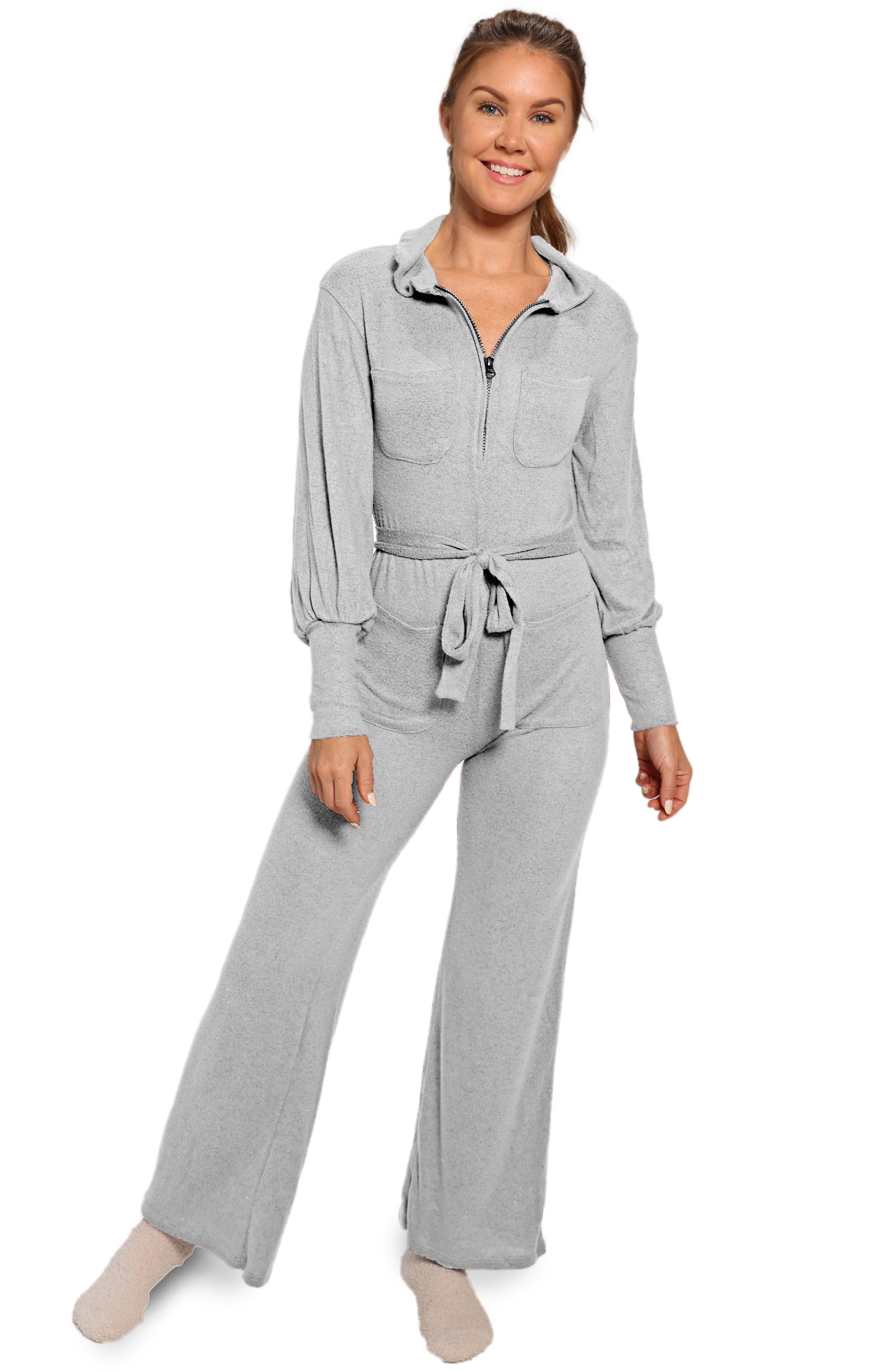 Nuzzle Clothing Winnie Jumpsuit Winnie Jumpsuit - Mist