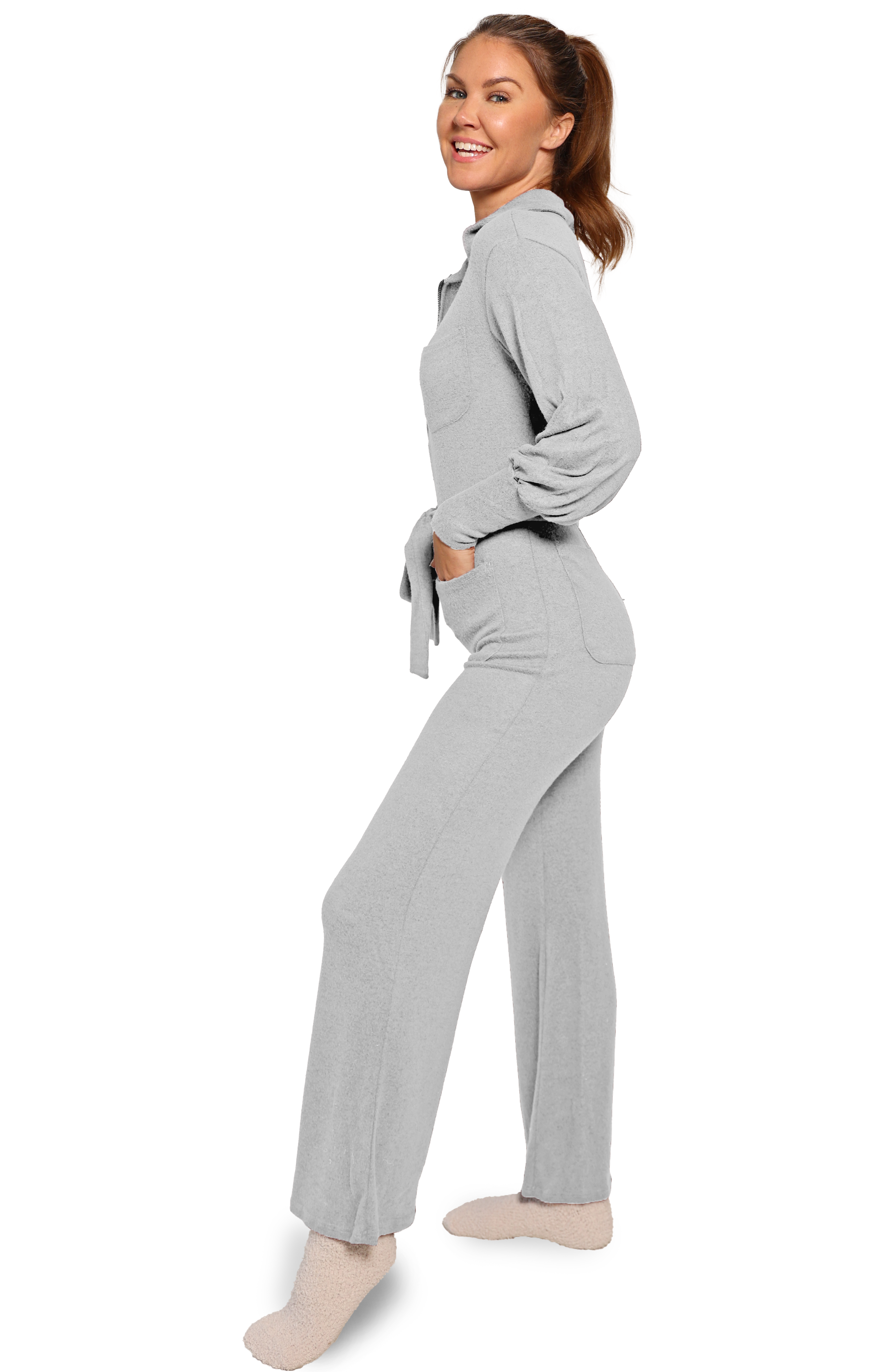 Nuzzle Clothing Winnie Jumpsuit Winnie Jumpsuit - Mist