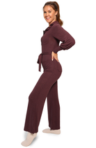 Nuzzle Clothing Winnie Jumpsuit Winnie Jumpsuit - Plum